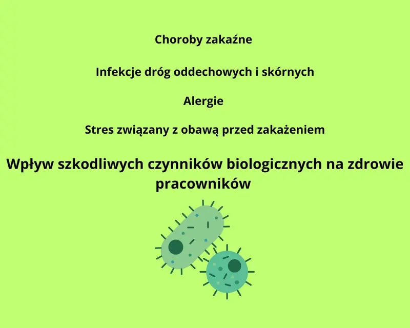 Wpływ szkodliwych czynników biologicznych na zdrowie pracowników, fot. Aleksandra Panert (Canva) 
